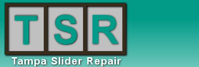 sliding slider glass patio door repair track repair roller replacement tampa hillsborough pasco pinellas